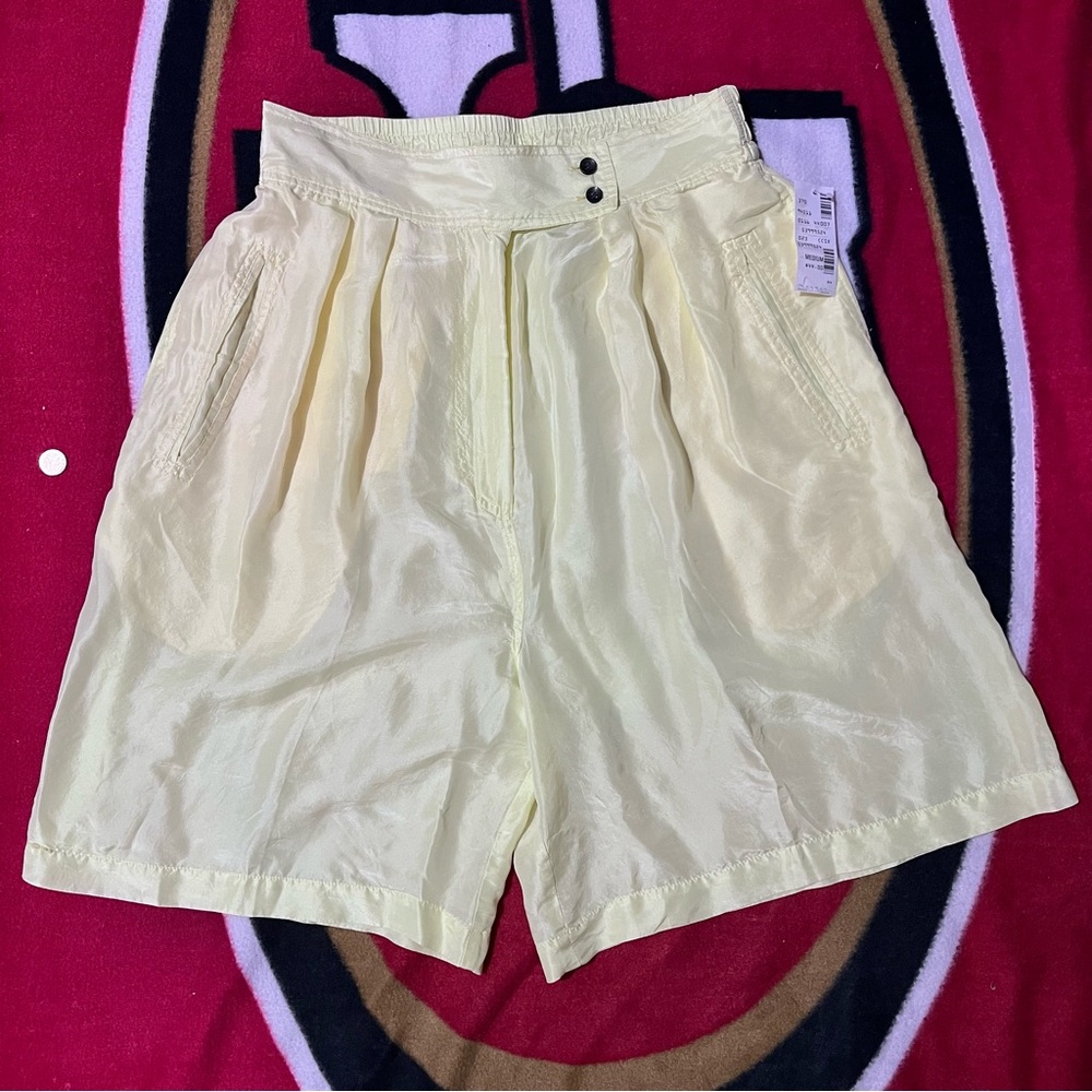 Elegant Women's Yellow Shorts : Box OW5;